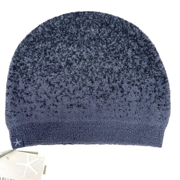 Barefoot Dreams CozyChic Lite Confetti Beanie Hat Deep Blue Indigo One Size NWT - Picture 1 of 5